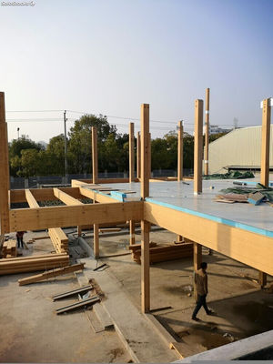 Cubierta tejida de bambú para terraza, para uso en exteriores, con lengüeta y - Foto 4