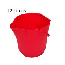 Cubo 12 litros Ultra Higiénico rojo
