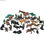 Cubo 30 Figuras De Animales Salvajes - Foto 2