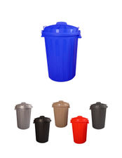 Cubo basura diseño moderno de plástico con tapadera cubo resistente almacenaje y