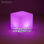 cubo conduzido plástico com a cor iluminada Mudanca de luz - Foto 2