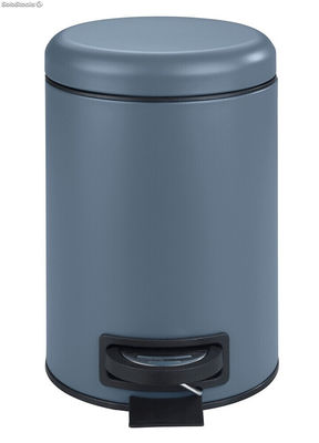 Cubo de basura 3L. Con sistema invisible de bolsa, modelo azul - Sistemas David
