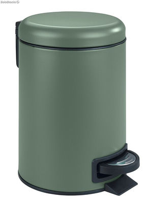 Cubo de basura 3L. Con sistema invisible de bolsa, modelo verde - Sistemas David