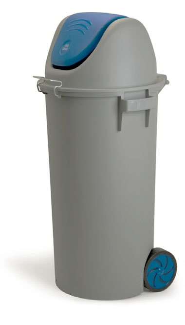 Cubo basura reciclar 29X32X40 cm. C/Asa -26 litros