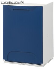 Cubo de basura modular 15 litros. Color Azul - Sistemas David