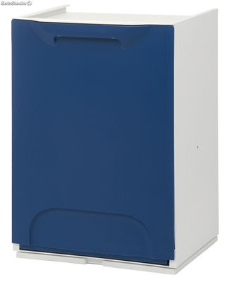 Cubo de basura modular 15 litros. Color Azul - Sistemas David
