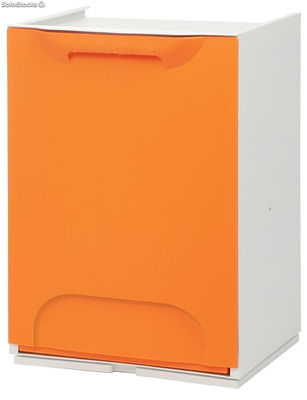 Cubo de basura modular 15 litros. Color Naranja - Sistemas David