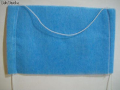 Cubrebocas azul medico con elastico - Foto 2