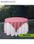 Cubremantel 160x160cm para Mesa Redonda de 110cm Hilo Rústico Color Misisipi - 1