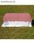 Cubremantel Rectangular 111x172cm Tela Hilo Rústico Color Misisipi - Foto 2