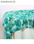 Cubremantel redondo tela estampada 1,80m Palmeiras - Foto 3