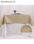 Cubremantel tela hilo Rústico mesa cuadrada 0,87mx0,87m Color Amazona - Foto 5