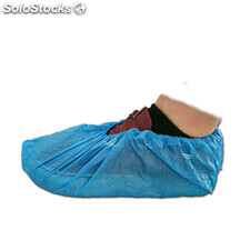 Cubrezapatos polietileno clorado G160 azul 1000uds