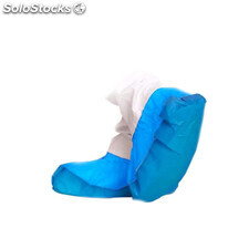 Cubrezapatos polipropileno + polietileno azul 500uds