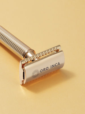 Cuchilla de afeitado húmedo en Oro - Foto 2