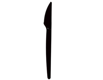 Cuchillo color negro, caja 2000 unidades