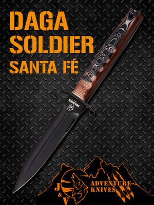 Cuchillo daga soldier santa fe