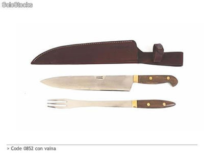 Cuchillo y tenedor con vaina MI 852