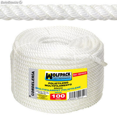 Cuerda Polipropileno Multifilamento (Rollo 100 m.) 14 mm.