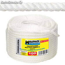 Cuerda Polipropileno Multifilamento (Rollo 100 m.) 8 mm.