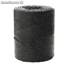 Cuerda Rafia Bobina 750 gramos Color Negro