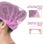 Cuffia monouso per capelli cuffie copricapo monouso colore rosa hairnet bouffant - Foto 3