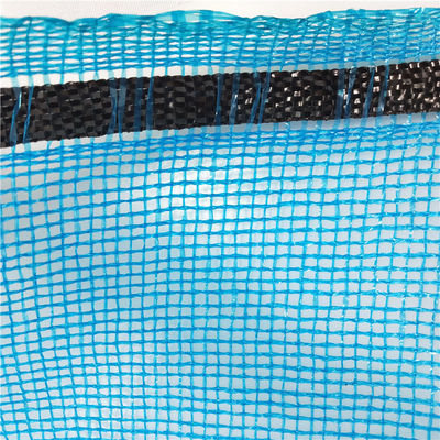Customized laminited label PP drawstring vegetable Leno Woven mesh bag 25kg 50kg - Foto 3
