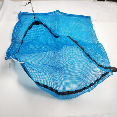 Customized laminited label PP drawstring vegetable Leno Woven mesh bag 25kg 50kg - Foto 4