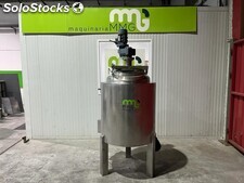 Cuve réacteur 250 litres avec émulsionneur et résistances électriques