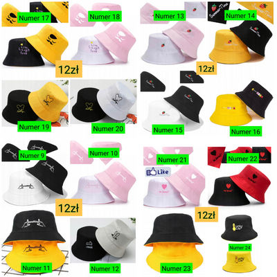 Czapka Kapelusz Bucket Hat HURT sprzedaż Hurtowa handel czapki kapelusze - Zdjęcie 4