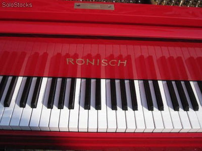 Czerwony Fortepian Ronisch, długości 180cm - Zdjęcie 2