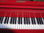Czerwony Fortepian Ronisch, długości 180cm - Zdjęcie 2