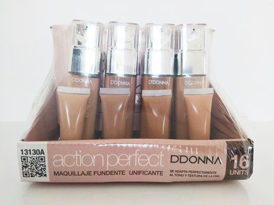 d&#39;donna make up action perfect / 16 unidades
