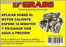 D`grass desengrasante de motores , maquinaria, y pisos