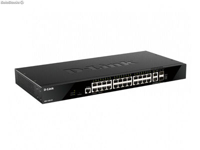 D-Link 28 Port Layer 3 Stackable Smart Managed Switch DGS-1520-28