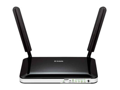 d-Link Einzelband (2,4GHz) Ethernet 3G 4G Schwarz-Weiß Router dwr-921/e