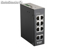 D-Link Industrial Fast Ethernet Unmanaged Switch DIS-100E-8W