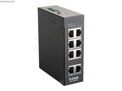 D-Link Industrial Fast Ethernet Unmanaged Switch DIS-100E-8W