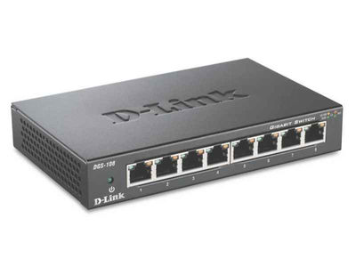 d-Link Switch 8-port 10/100/1000 dgs-108/e