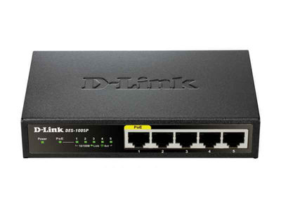 D-Link Switch - nicht verwaltet DES 1005P