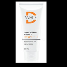 d-white creme solaire invisible spf 50+