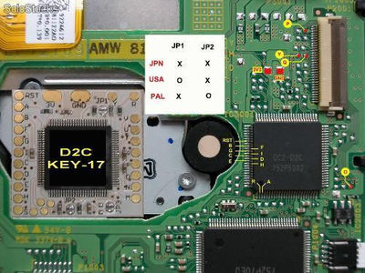 D2CKEY-17 videojuegos accesorios nintendo dsi xl dsi y ds lite y chips wii