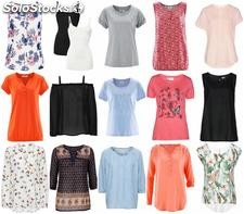 Damen Sommer Bekleidung Restposten T-Shirts Blusen Tuniken Hosen Tops Kleider