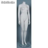 Damenfigur Ciara kopflos weiß, Stellung Nr.01 - 108001
