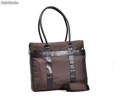 Damska kobieca torebka torba do laptopa laptop oraz netbooka - LAPTOPKA - CHOCO