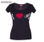 Daniela Katzenberger t-Shirt &amp;quot;i love Katze&amp;quot; 123-t2-06-b-cat Black / 123-t-06-r-c - 1