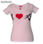 Daniela Katzenberger t-Shirt &amp;quot;i love Katze&amp;quot; 123-t2-06-b-cat Black / 123-t-06-r-c - Foto 2