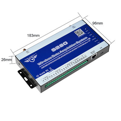 Data Acquisition Modules, PLC Data Via RS485 Serial Port to 433 MHz Wireless Net