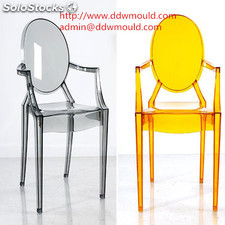 DDW molde de silla de plástico transparente molde acrílico de la silla molde cla