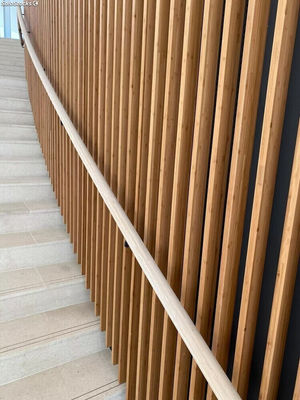 De lujo moderno impermeable aislado al aire libre de bambú decorativos de pared - Foto 4